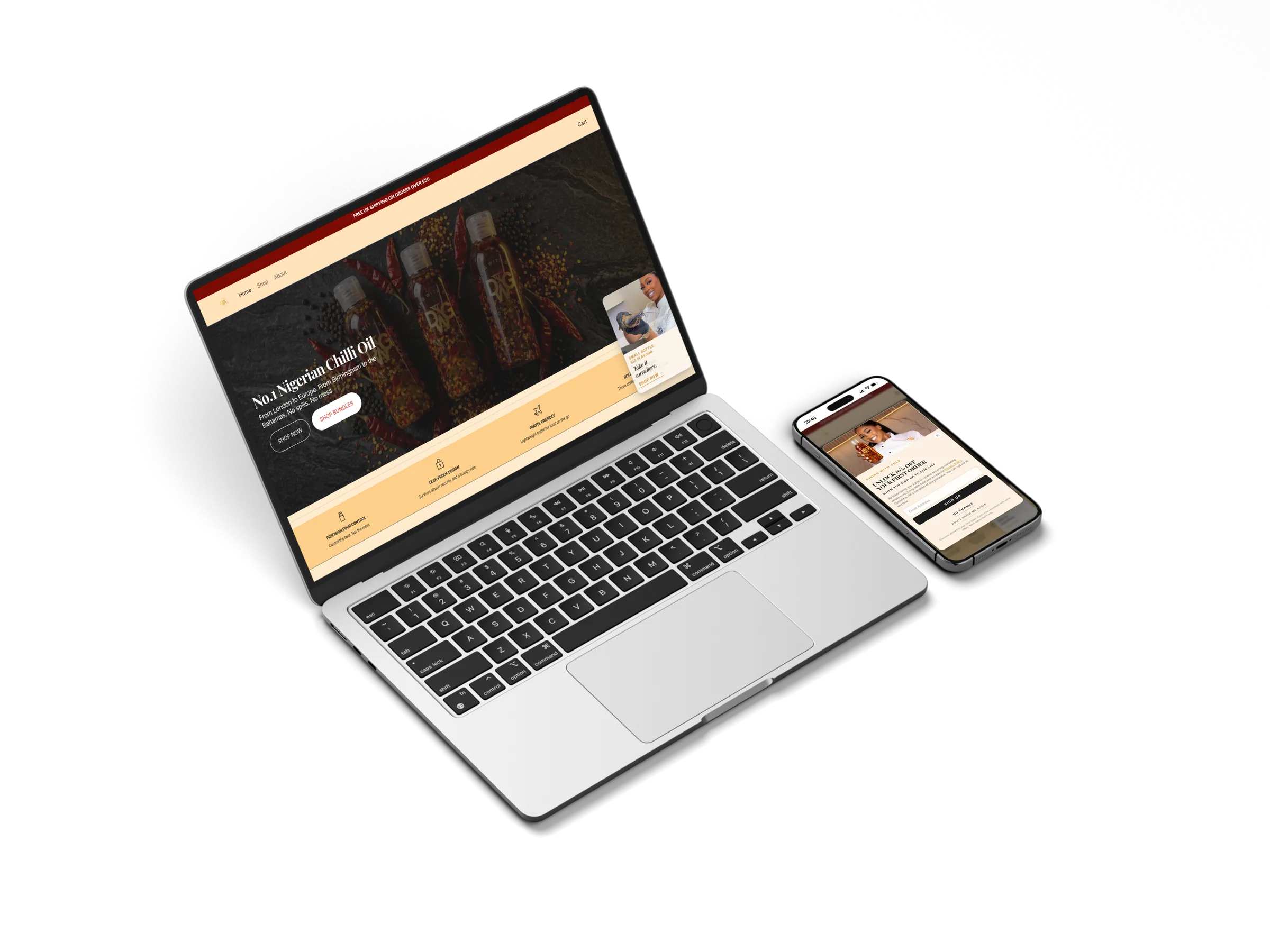 Dining With Gold — Shopify store case study by Stackdbase